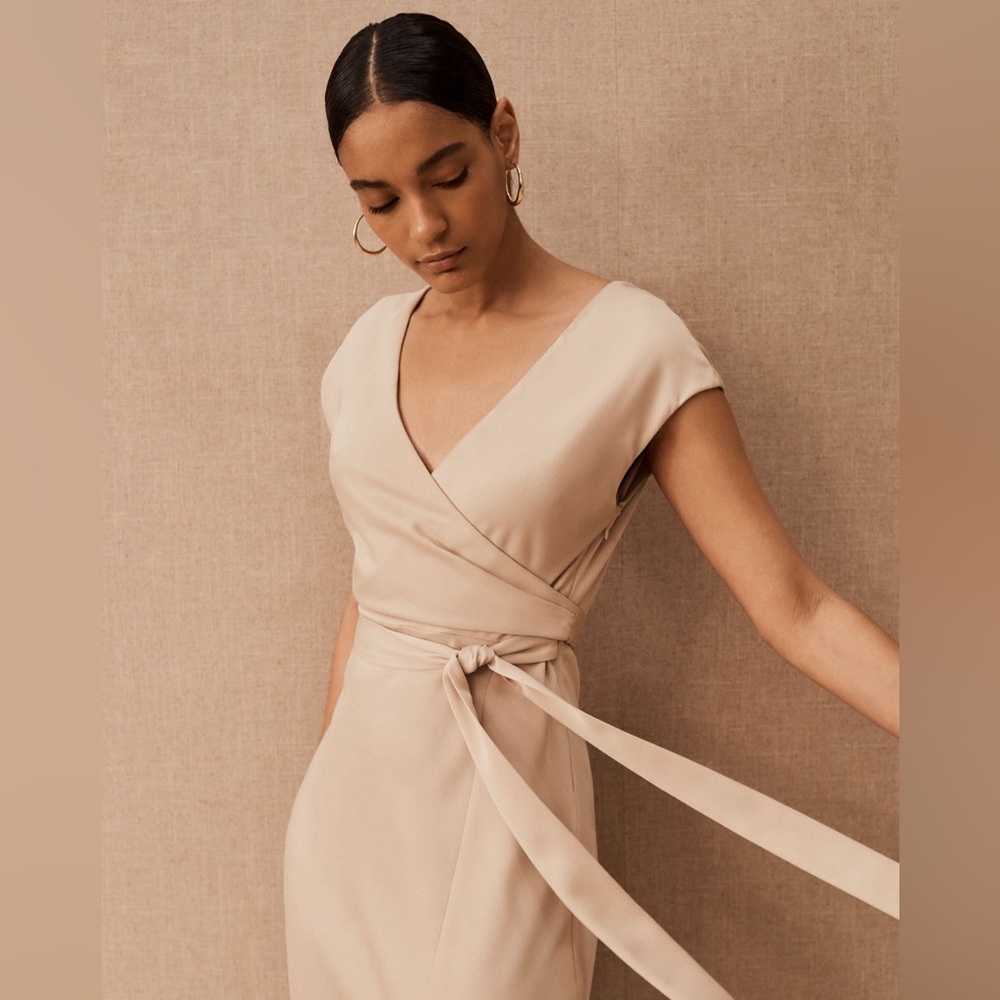 BHLDN Louisa Dress Size 4 NWT Light Pink from Anthropologie